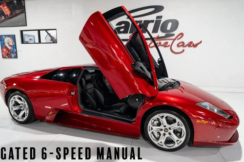 
           
        2005 Lamborghini Murcielago GATED 6-SPEED MANUAL