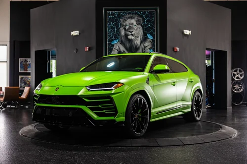 
           
        2021 Lamborghini Urus Verde Mantis Pearl Full Stealth PPF