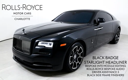 
           
        2017 Rolls-Royce BLACK BADGE WRAITH