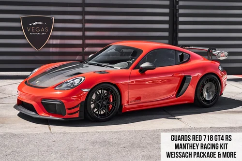 
           
        2023 Porsche 718 Cayman GT4 RS