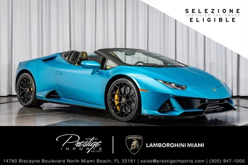 
           
        2022 Lamborghini Huracan EVO Spyder AWD