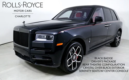 
           
        2024 Rolls-Royce Black Badge Cullinan