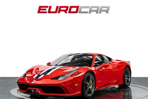 
           
        2015 Ferrari 458 Italia Speciale