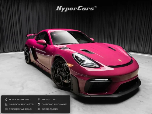 
           
        2023 Porsche 718 Cayman GT4 RS