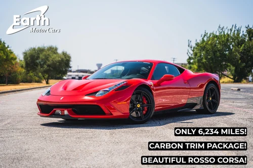 
           
        2015 Ferrari 458 Italia Speciale Front