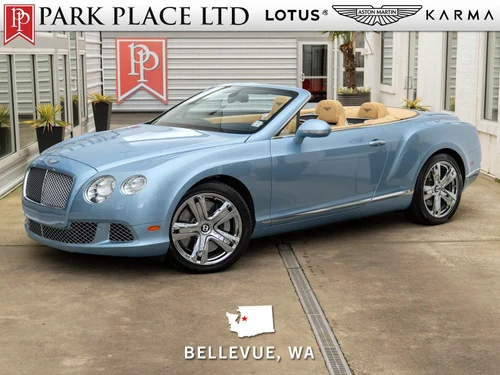 
           
        2012 Bentley Continental GT