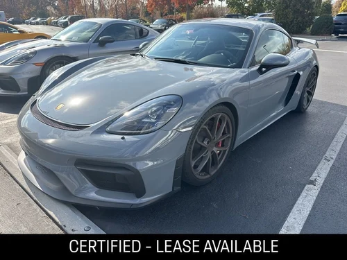 
           
        2023 Porsche 718 Cayman GT4