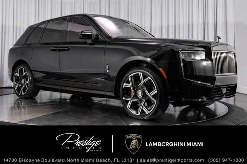 
           
        2025 Rolls-Royce CULLINAN BLACK BADGE