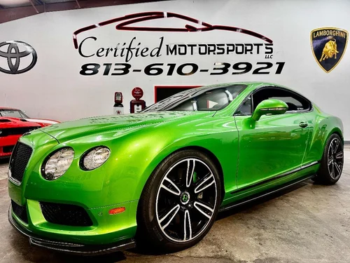 
           
        2013 Bentley Continental