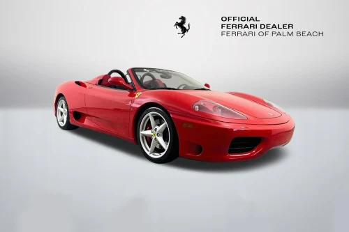 
           
        2001 Ferrari 360 Spider