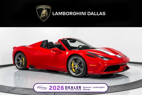 
           
        2015 Ferrari 458 Speciale Aperta