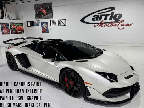 
           
        2020 Lamborghini Aventador SVJ Roadster