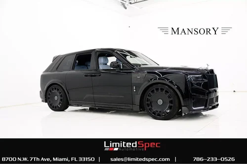 
           
        2025 Rolls-Royce Cullinan Mansory