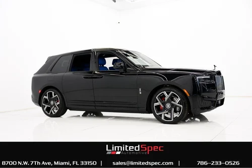 
           
        2025 Rolls-Royce CULLINAN BLACK BADGE