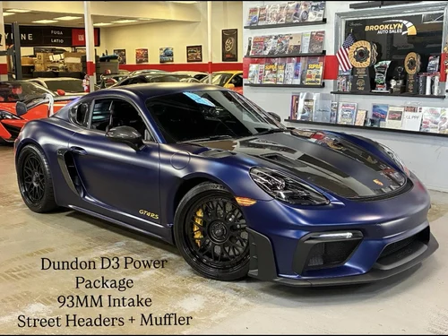 
           
        2025 Porsche 718 Cayman GT4 RS