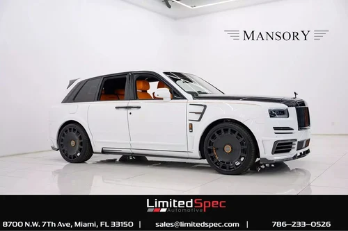 
           
        2024 Rolls-Royce Cullinan Mansory