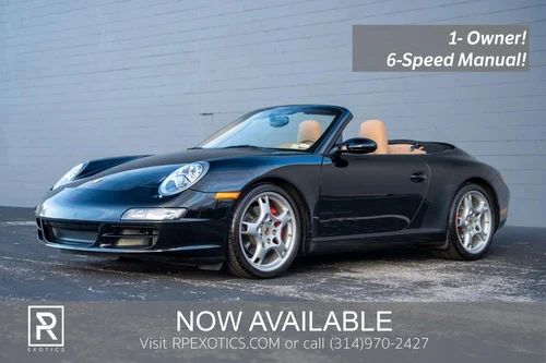 
           
        2007 Porsche 911 Carrera S Cabriolet