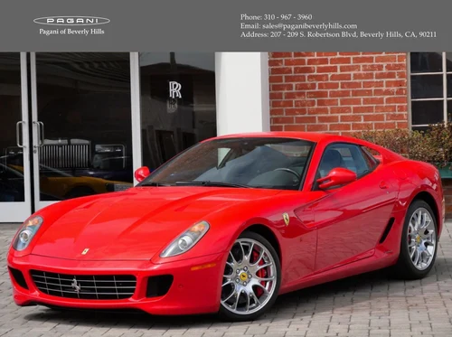
           
        2009 Ferrari 599 GTB Fiorano F1