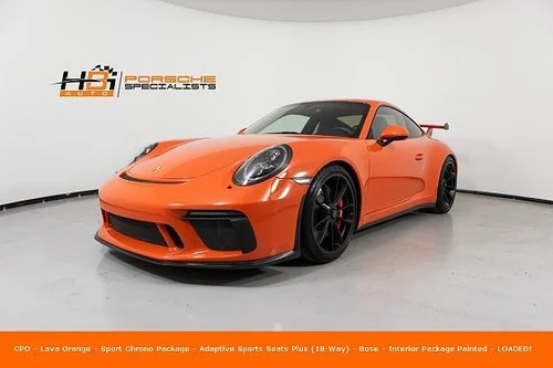 
           
        2018 Porsche 911 GT3