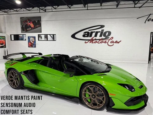 
           
        2021 Lamborghini Aventador SVJ Roadster