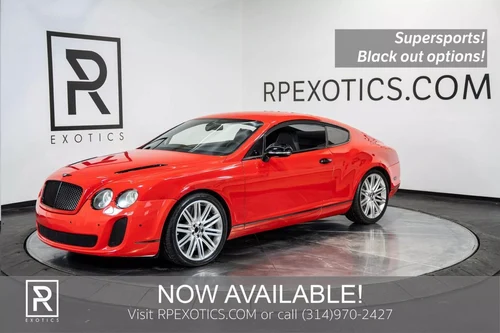 
           
        2010 Bentley Continental Supersports