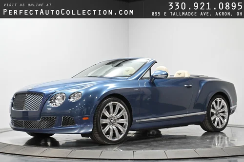 
           
        2014 Bentley Continental GTC