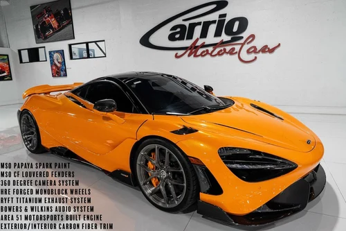
           
        2021 McLaren 765LT MSO Papaya Spark