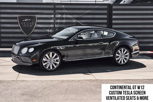 
           
        2016 Bentley Continental GT W12