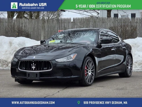 
           
        2016 Maserati Ghibli S Q4