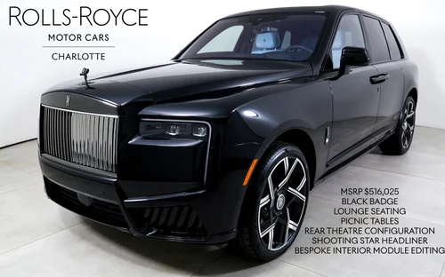 
           
        2025 Rolls-Royce Black Badge Cullinan