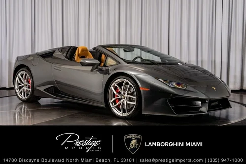 
           
        2018 Lamborghini HURACAN LP 580-2 SPYDER