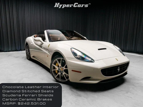
           
        2013 Ferrari California Base