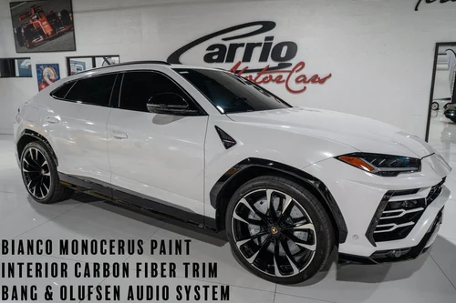 
           
        2021 Lamborghini Urus Bianco Monocerus Matt