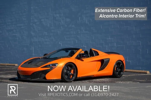
           
        2015 McLaren 650S Spider