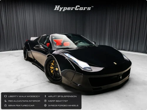 
           
        2013 Ferrari 458 Spider Base