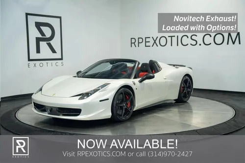 
           
        2013 Ferrari 458 Spider