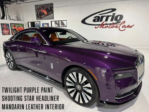 
           
        2024 Rolls-Royce Spectre Twilight Purple paint