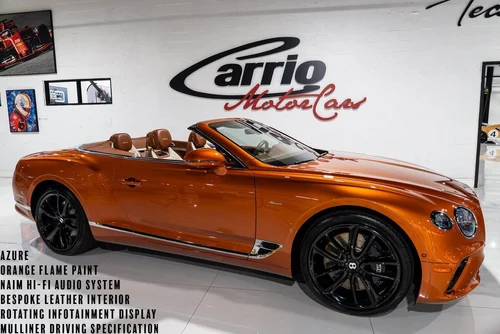 
           
        2023 Bentley Continental GTC Azure Orange