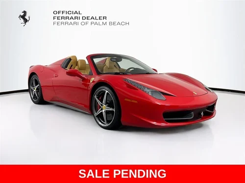 
           
        2013 Ferrari 458 Spider Base