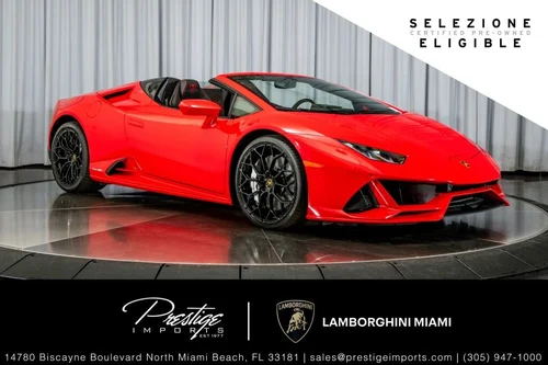 
           
        2023 Lamborghini Huracan EVO Spyder