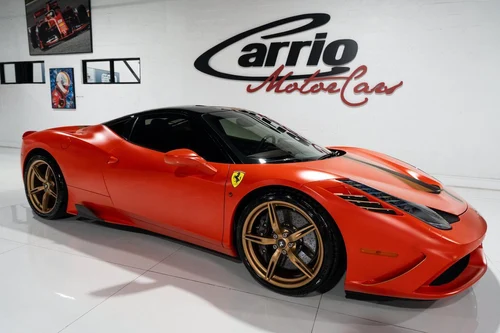 
           
        2015 Ferrari 458 Italia Speciale