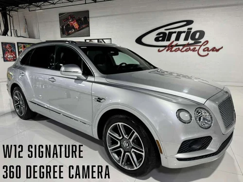 
           
        2018 Bentley Bentayga W12 Signature