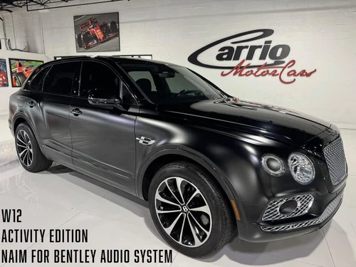 
           
        2018 Bentley Bentayga Activity Edition