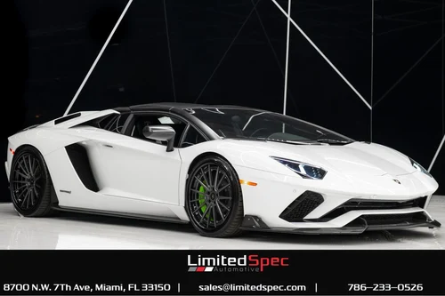 
           
        2019 Lamborghini Aventador S Roadster