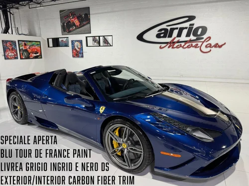 
           
        2015 Ferrari 458 Speciale Aperta