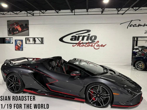 
           
        2021 Lamborghini Sian Roadster