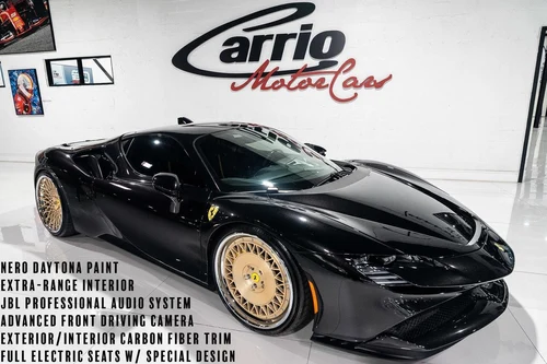 
           
        2021 Ferrari SF90 Stradale Nero Daytona