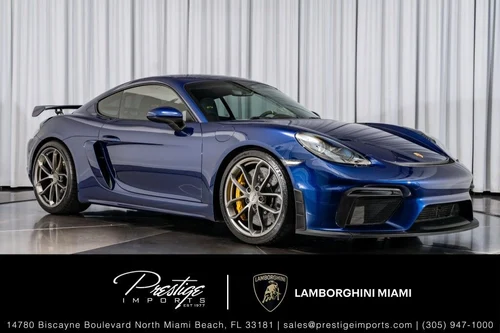
           
        2020 Porsche 718 Cayman GT4