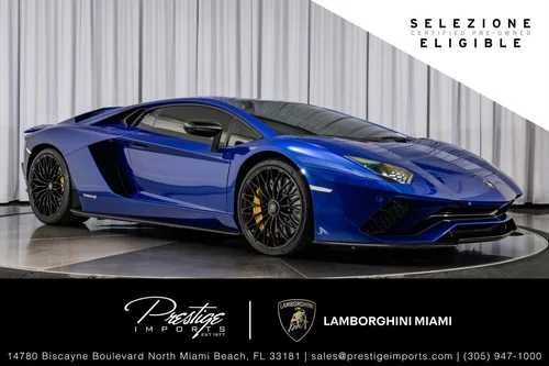 
           
        2018 Lamborghini Aventador S