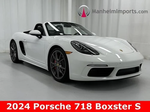 
           
        2024 Porsche 718 Boxster S